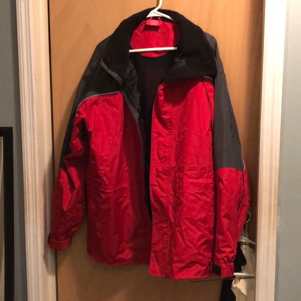 Mens waterproof shell jacket